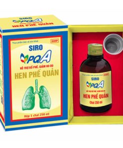 Siro PQA dùng cho người bị hen phế quản