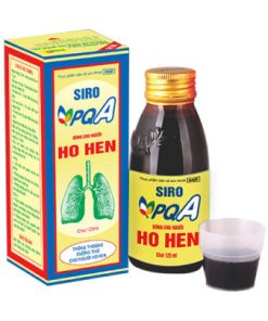 Siro PQA dùng cho người ho hen